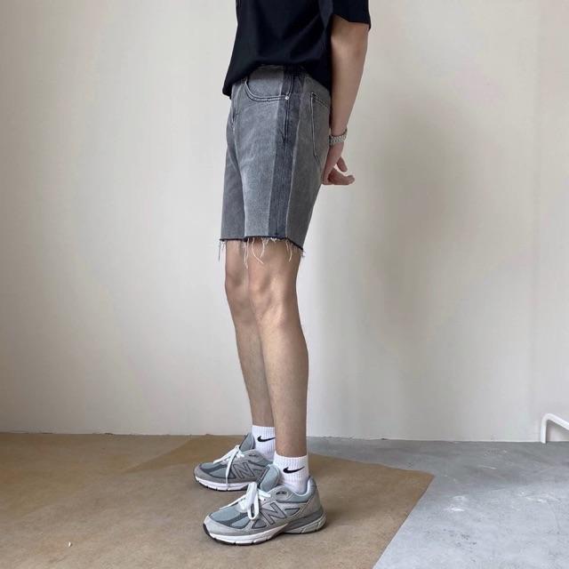 Quần Short jean 1 line
