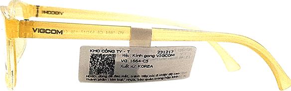 Gọng Kính Thời Trang Vigcom VG1664 C5 (52/19/140)