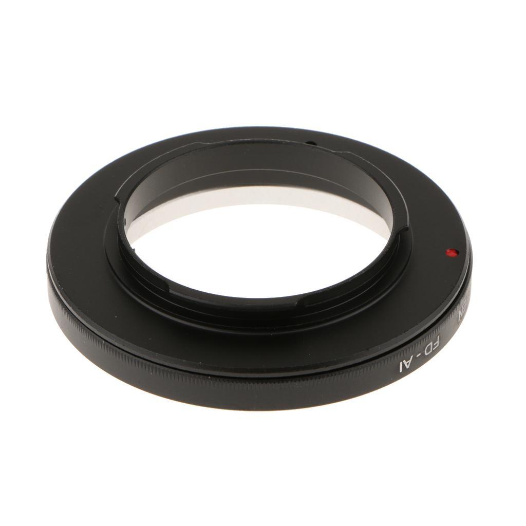 Camera Tube Lens Adapter Ring for Canon FD Lens to AI/F DSLR Camera