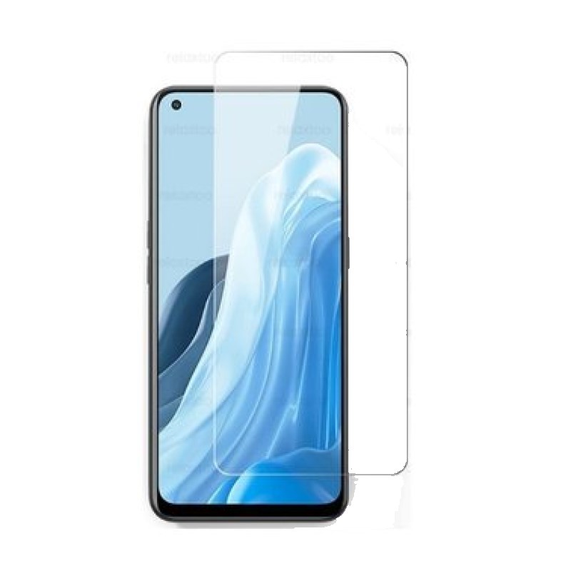 Kính cường lực cho Oppo Reno 7 5G nhám Chống vân tay/ Chống nhìn trộm/ Full màn hình/ Không viền màu/ Ốp trong chống sốc