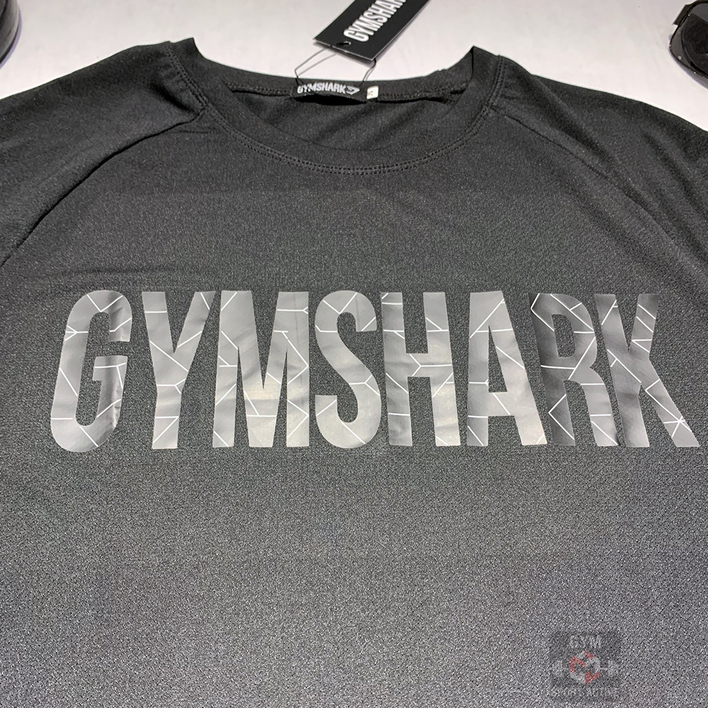 Áo thun nam thể thao áo thun tập gym nam phom ôm nhẹ vạt bầu thoáng mát t shirt GymShark thun lỗ kim co giãn 4 chiều