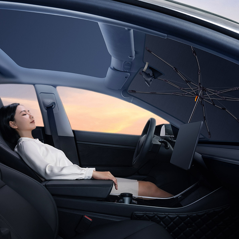Tấm Che Kính Ô Tô Baseus CoolRide Windshield Sun Shade Umbrella Lite