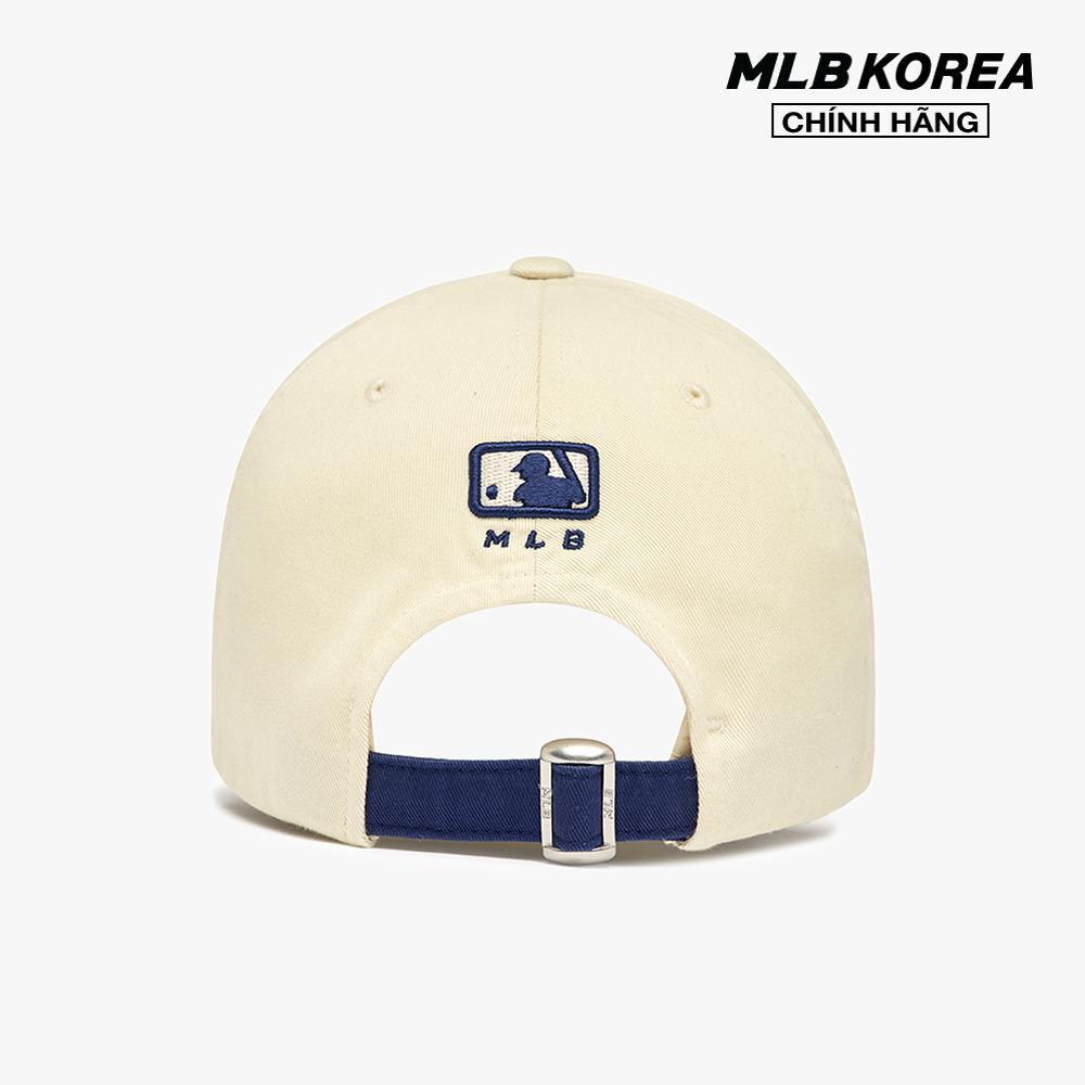 MLB - Nón bóng chày unisex Basic Color Block Unstructured 3ACP3303N