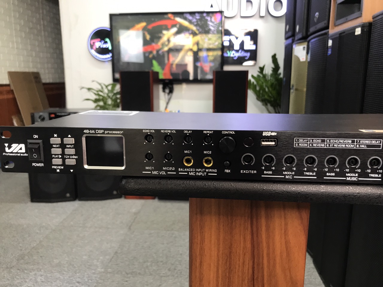 Vang Cơ Lai Số JA TF9 Reverb - Hàng Chính Hãng