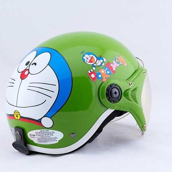 Mũ bảo hiểm trẻ em có kính chắn thời trang nam nữ