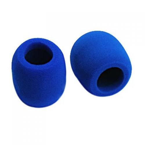 4-6pack 2PCS Blue Microphone Foam Cover