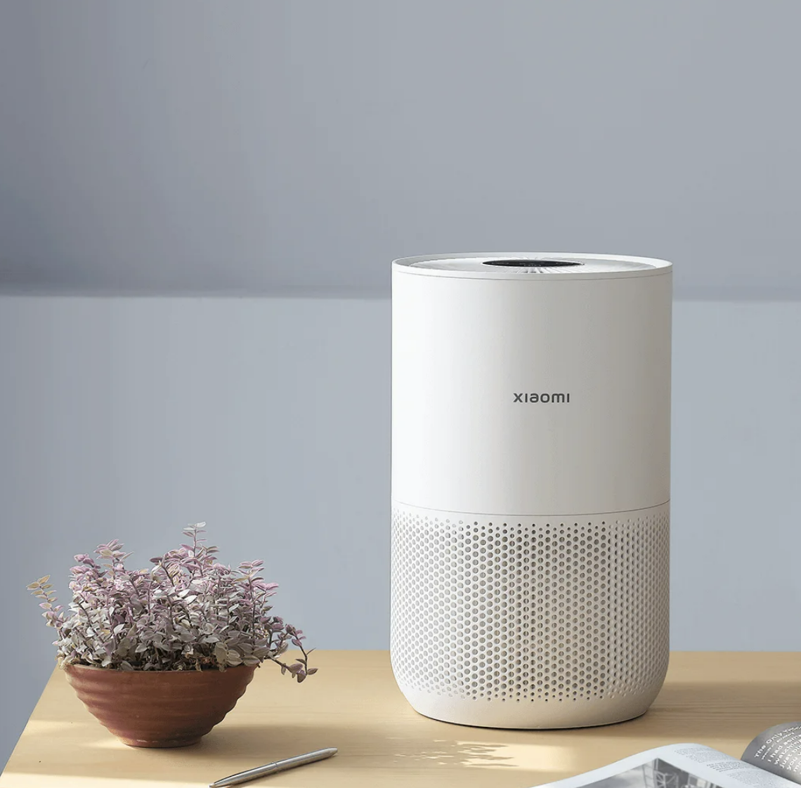 Máy Lọc Không Khí Xiaomi Smart Air Purifier 4 Compact/ Smartmi Jya Fjord/Fjord Pro Hiển Thị Thông Số Không Khí, Cảm Ứng Khử UV, Kết Nối App, Phù Hợp Không Gian 60 m2, Lọc Sạch Tới 99.99% Vi Khuẩn, Công Suất Lọc 450 m3/Giờ - Hàng Chính Hãng