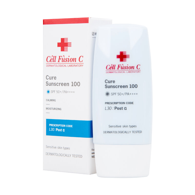 Kem Chống Nắng Cấp Ẩm &amp; Dịu Da Cell Fusion C Cure Sunscreen 100 SPF50+/ PA++++ 15ml