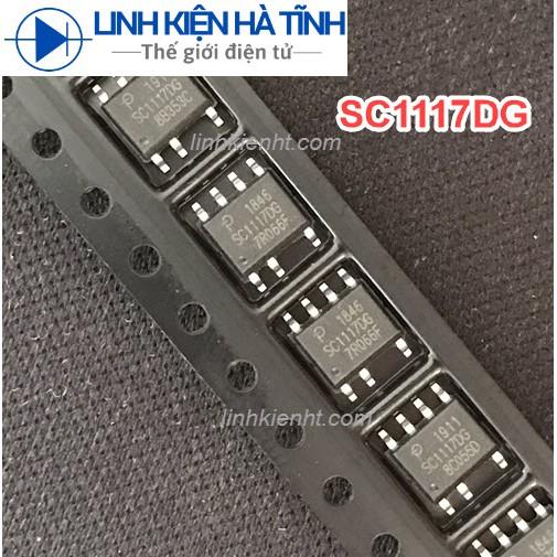 Combo 2 con Mosfet driver SC1117DG SC1117 IC nguồn AC-DC SOP-7 mới