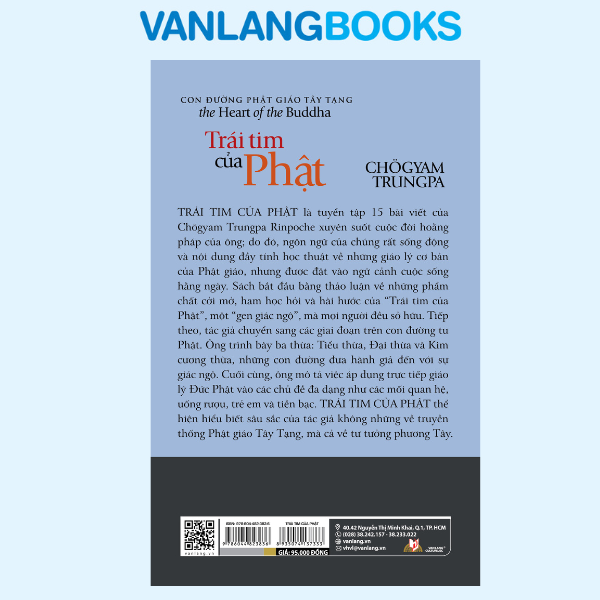 Trái Tim Của Phật - Con Đường Phật Giáo Tây Tạng - Vanlangbooks