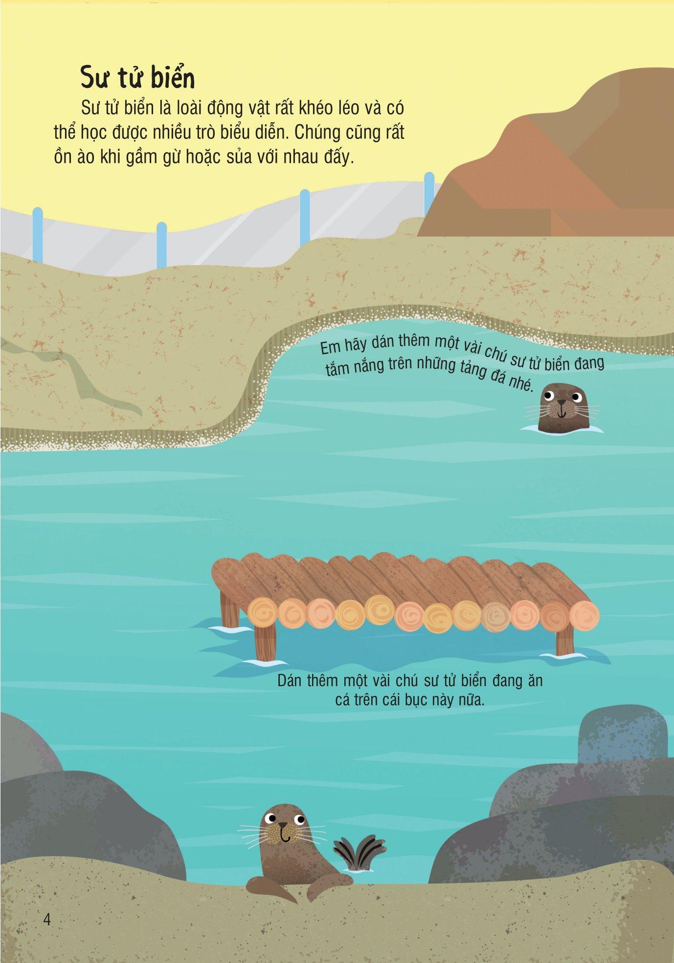 Bóc Dán Thông Minh - Vườn Thú