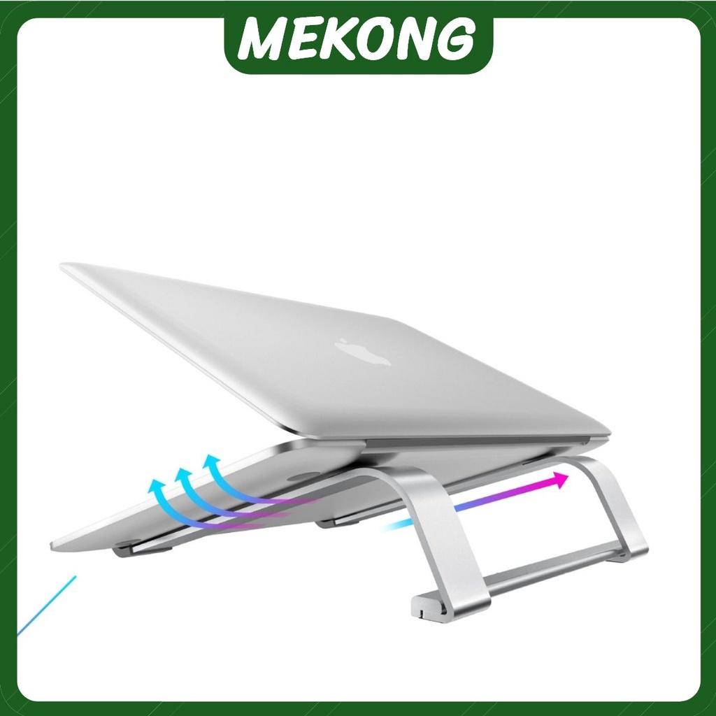 Kệ tản nhiệt cho laptop, macbook máy tính bằng hợp kim nhôm cao cấp, chắc chắn, size lớn.