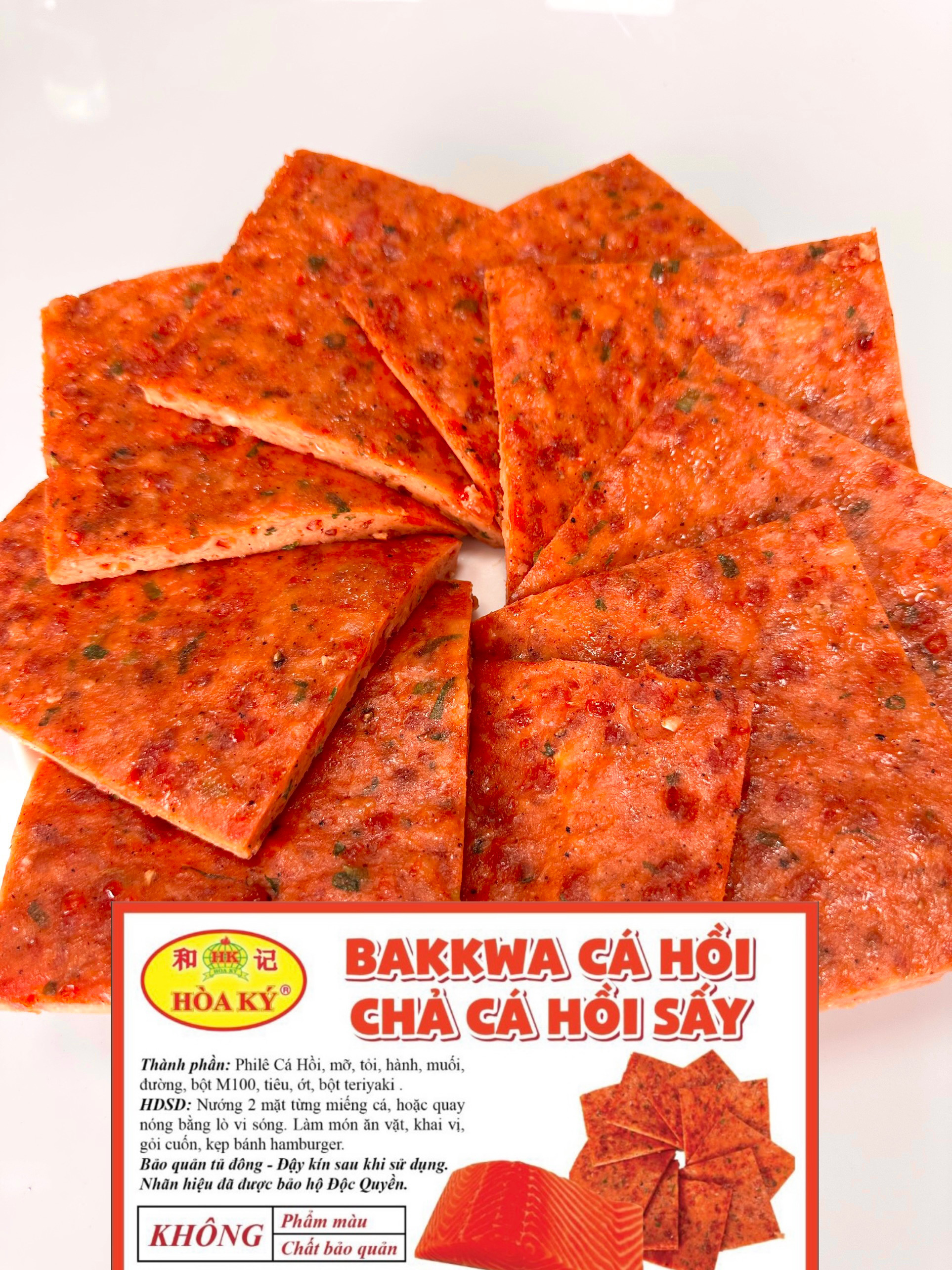 Thịt Sấy Khô ( Cá Hồi ) Bakkwa 1kg