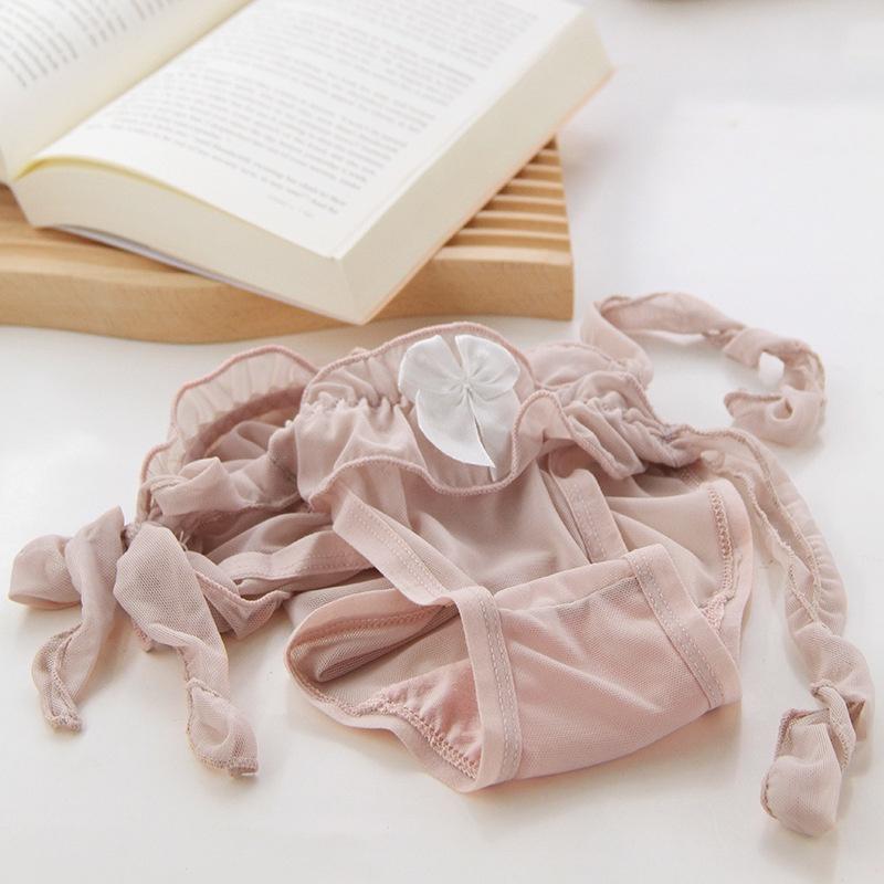 Quần Lót Nữ Ren Lưới Buộc Dây Hông Thời Trang Ngang Eo . Hàng Loại Đẹp.