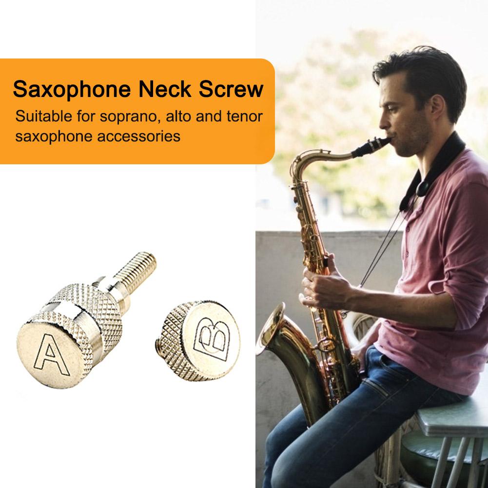 4Mm Sax Cổ Thắt Ốc Vít Thép Chuyên Nghiệp Alto Saxophone Cổ Ốc Vít Bộ Hơi Nhạc Cụ Thay Thế Một Phần Phụ Kiện
