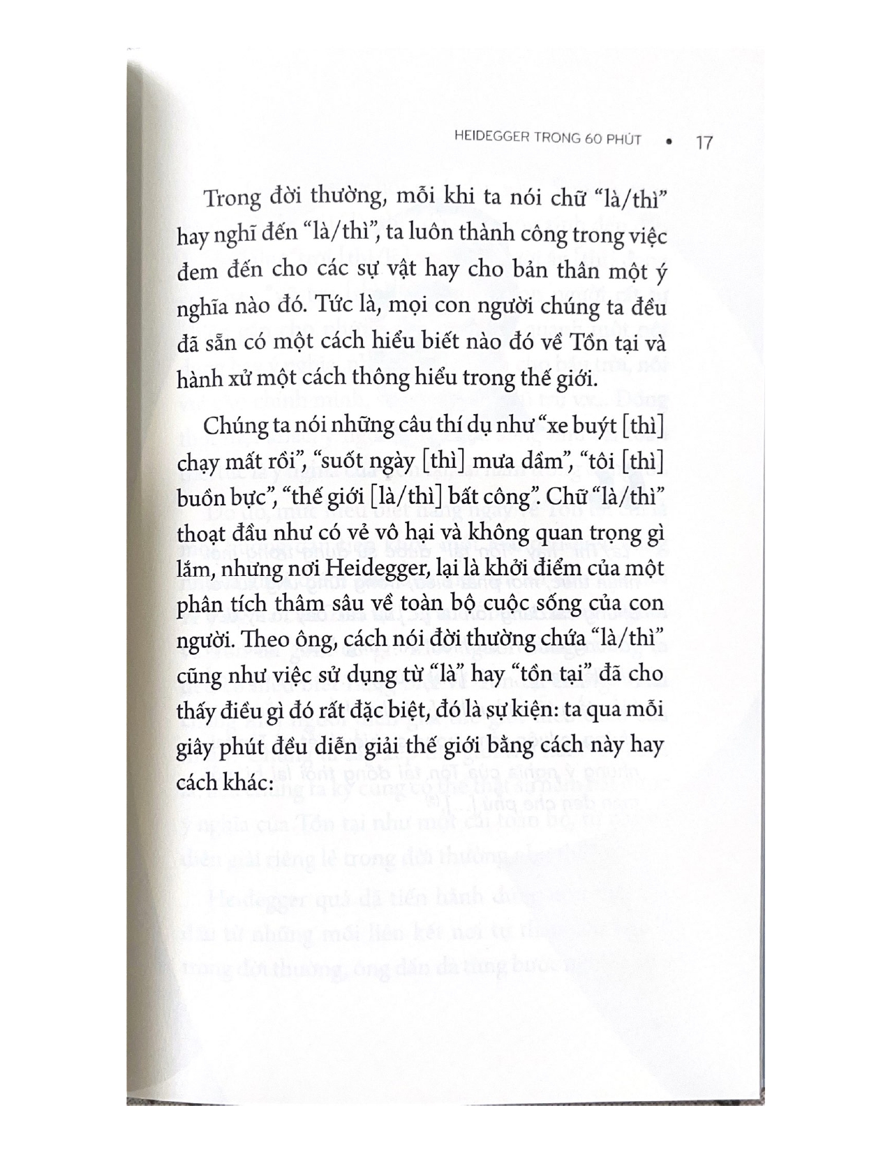 Nhà Tư Tưởng Lớn - Heidegger Trong 60 Phút