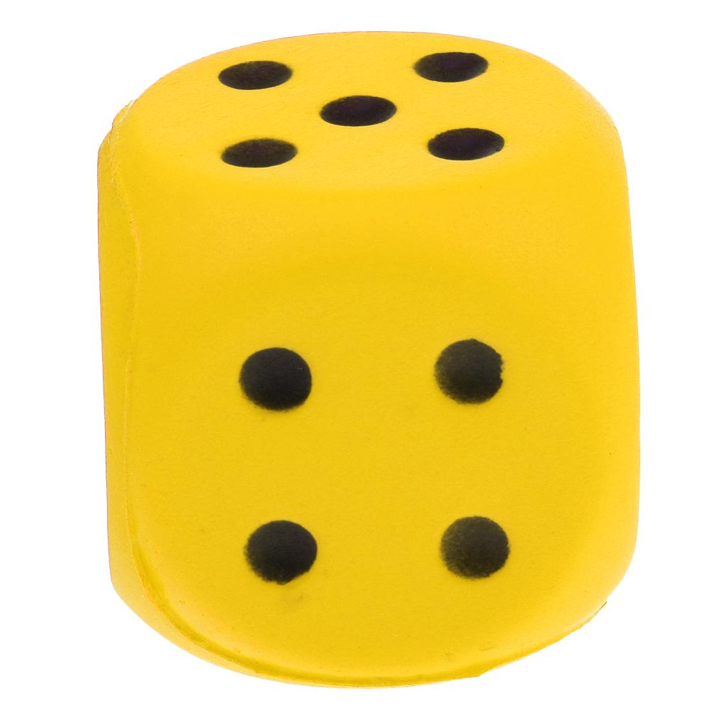 Sponge Dice Foam Dot Dice Playing Dice For Children Teaching Education Toy