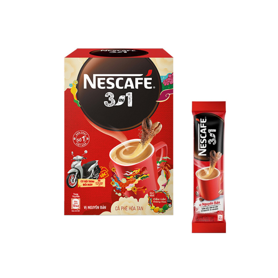 Nescafé 3in1 Vị Nguyên Bản (16g X 20 Gói)