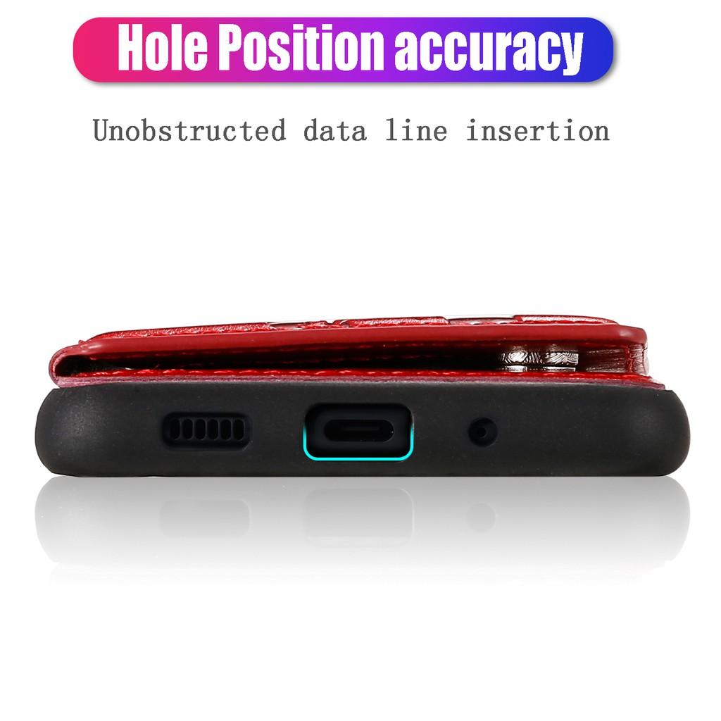 Ốp lưng da gập cho Samsung Galaxy Note20 Ultra S20 Ultra S20 Plus S20+ Note10 Note10+