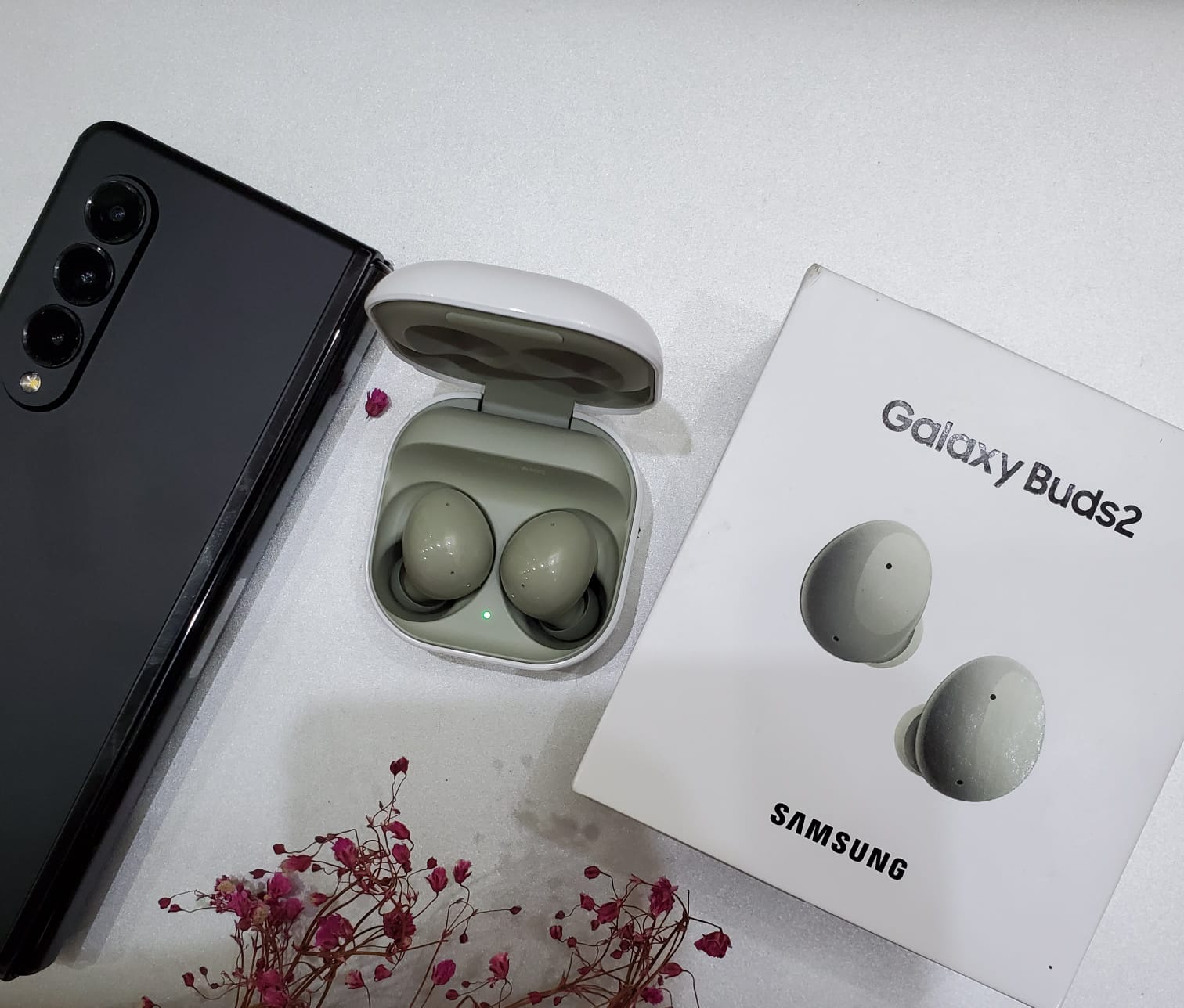 Tai nghe Bluetooth True Wireless Samsung Galaxy Buds 2 - Hàng Chính Hãng