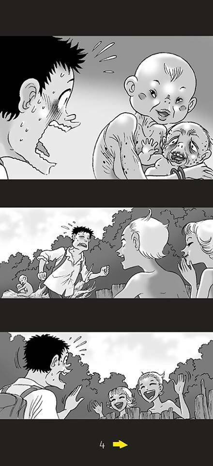 những câu chuyện kinh dị ngắn bẩn bựa chapter 3 4