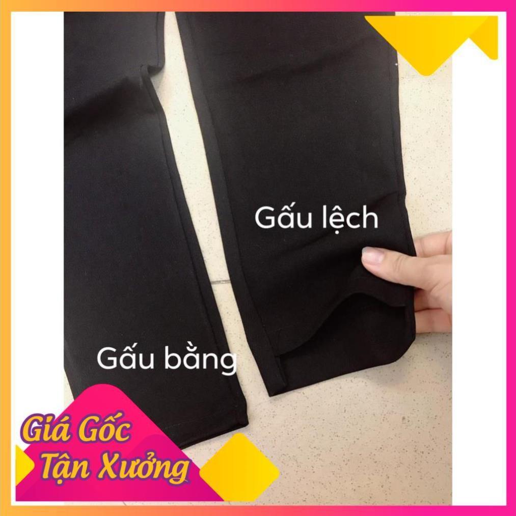 QUẦN BAGGY GẤU LỆCH 9 TẤC VẢI TUYẾT MƯA SIÊU ĐẸP THỜI TRANG BANAMO FASHION QUẦN BAGGY GẤU LỆCH 833-80