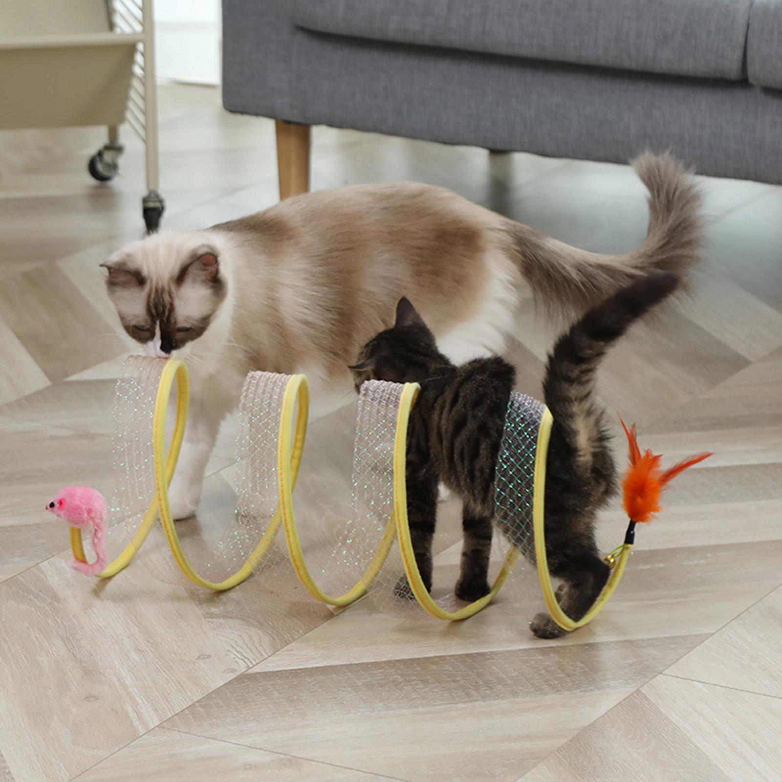 Cat Tunnel Tube Collapsible Pet Interactive Toy for Puppy Supplies