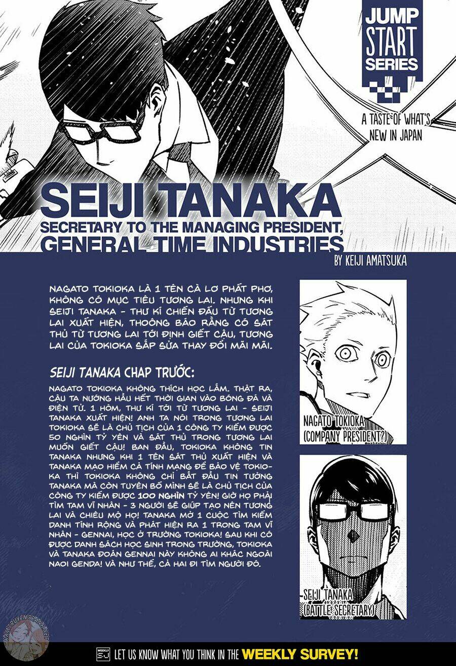 secretary to the managing president, general time industries, seiji tanaka chapter 3 2