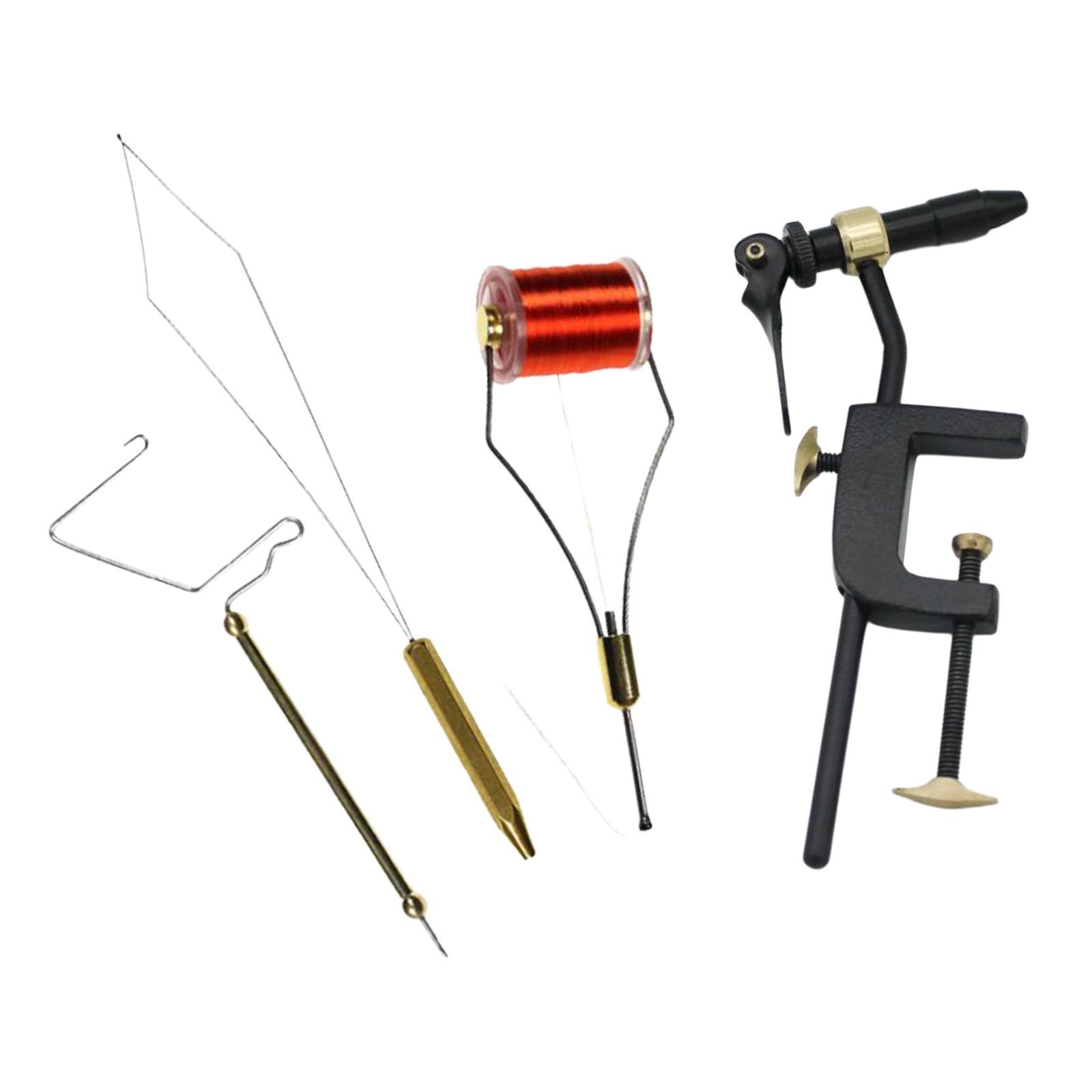 Fly Tying Tool Kit Vice Tying Thread for Tying Flies Making