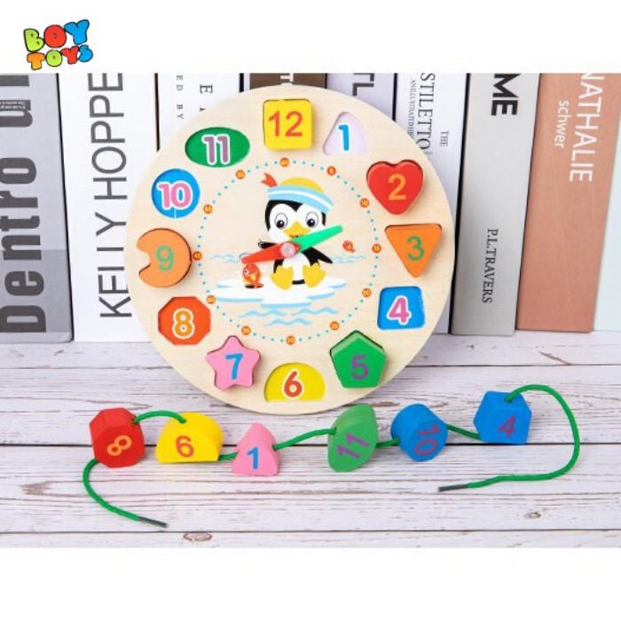 Combo 3 đồ chơi gỗ thông minh phát triển trí tuệ cho bé vừa học vừa chơi