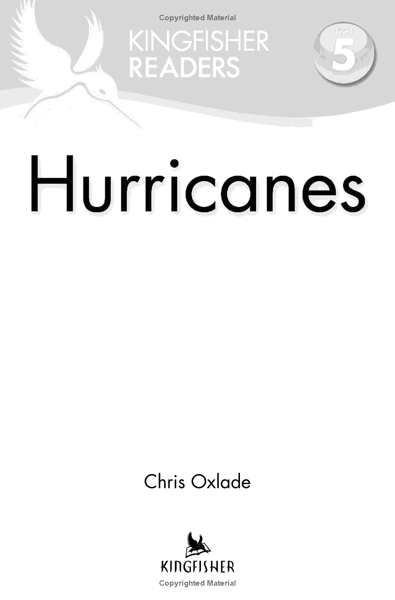 Sách ngoại văn: Kingfisher Readers: Hurricanes (Level 5 - Reading Fluently)