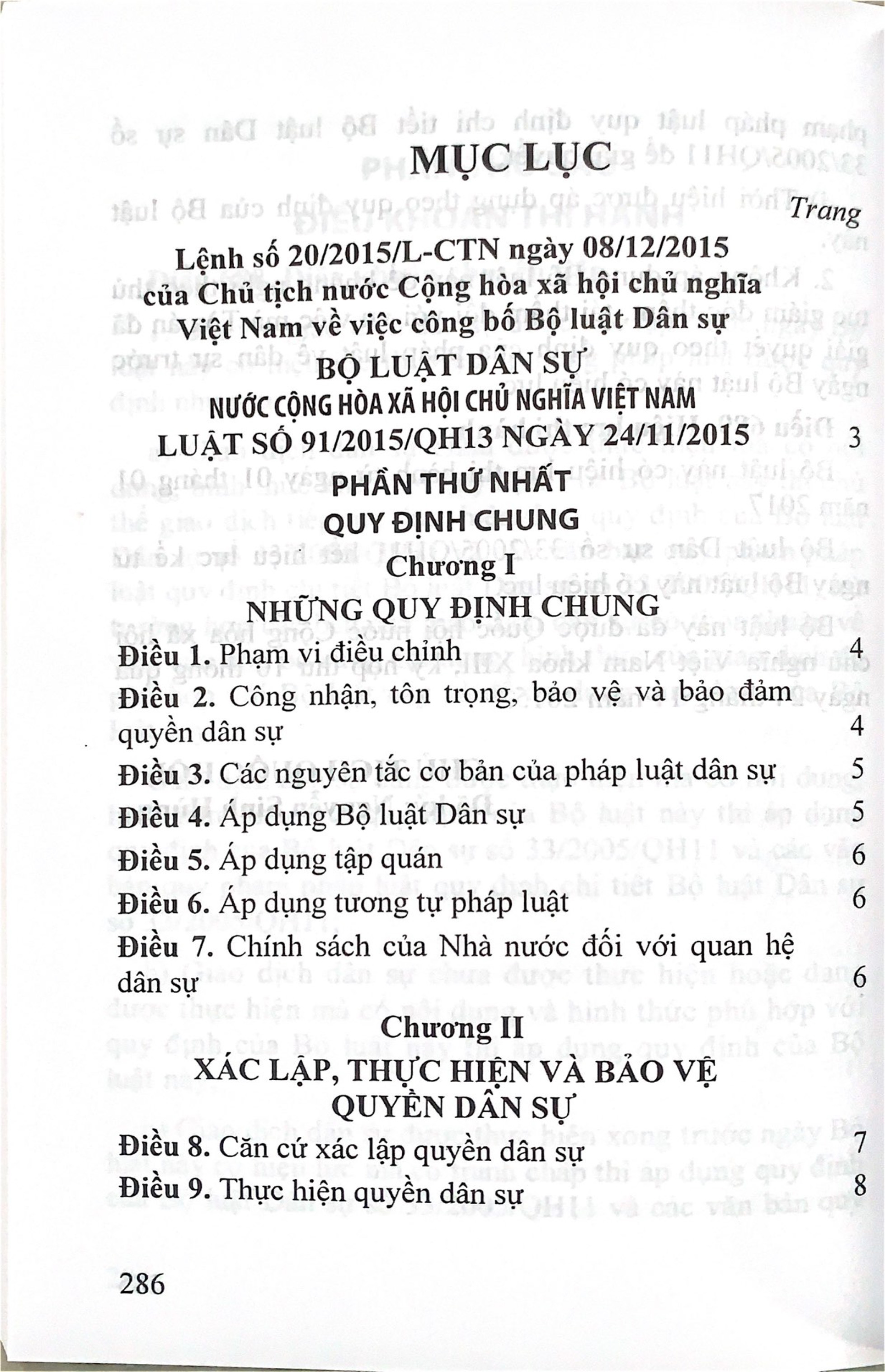 Bộ luật Dân sự