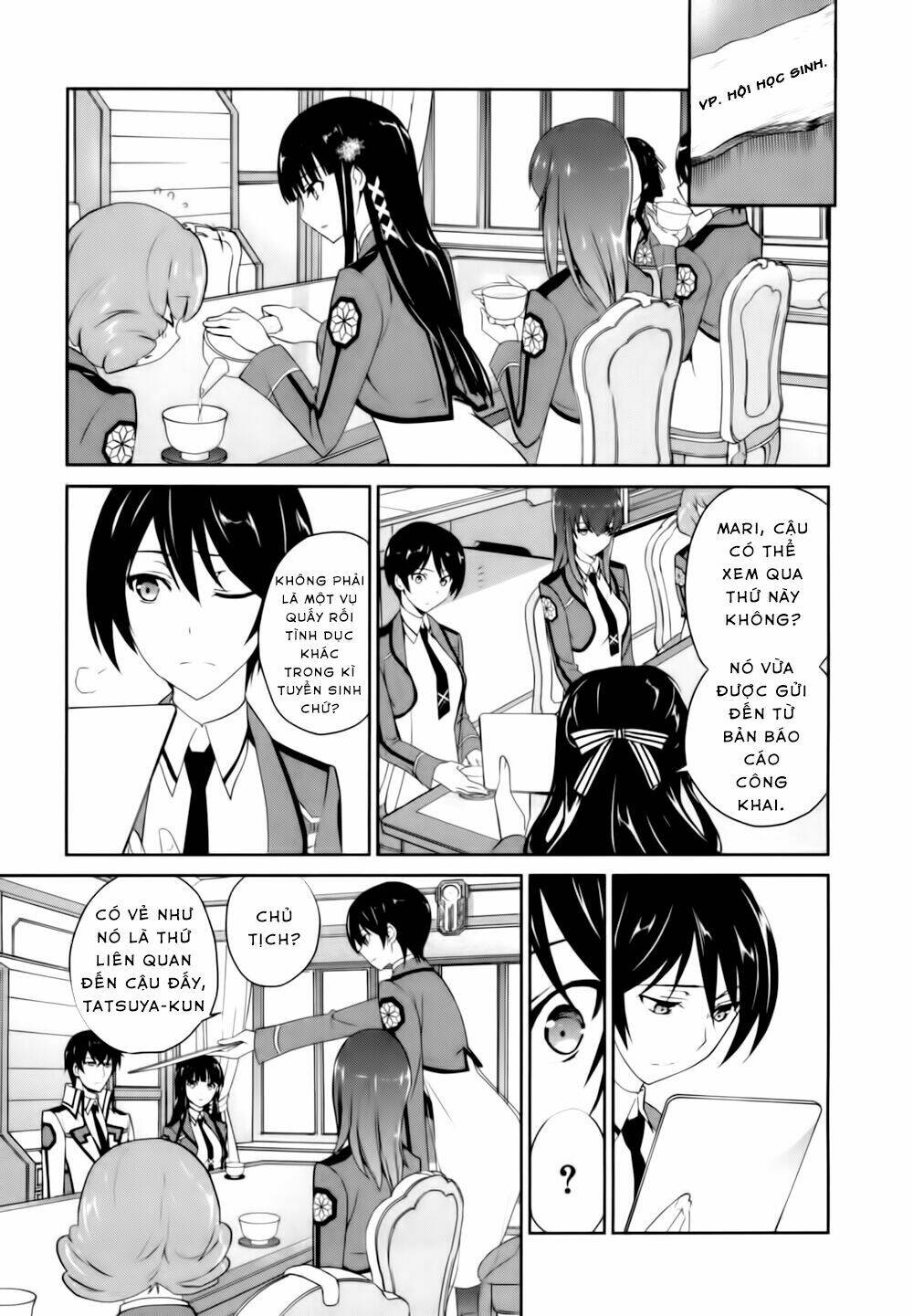 trường trung học pháp thuật chapter 13 10