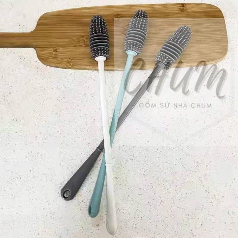 Cây cọ rửa cốc, chai lọ đa năng silicon