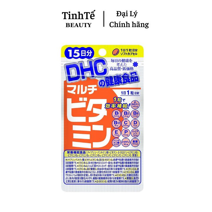 Viên uống DHC Nhật Bản Multi Vitamin Tổng Hợp 15 ngày