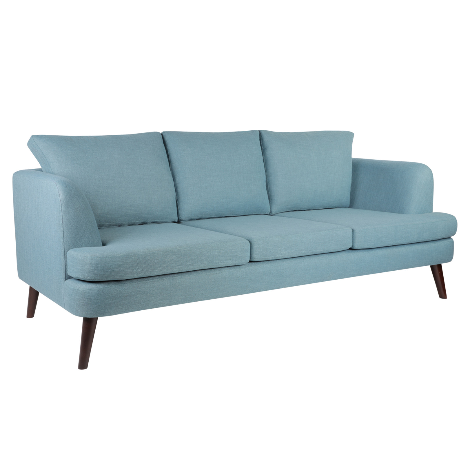 Bộ Ghế Sofa Vải 3+1 Màu Xanh AQ028