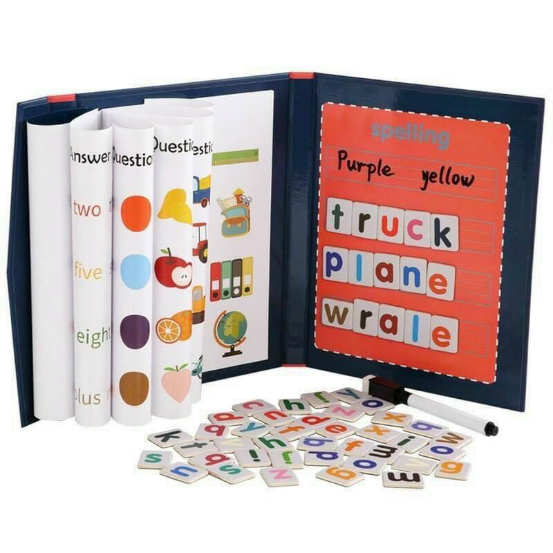 Spelling game nam châm - đồ chơi phát triển từ vựng