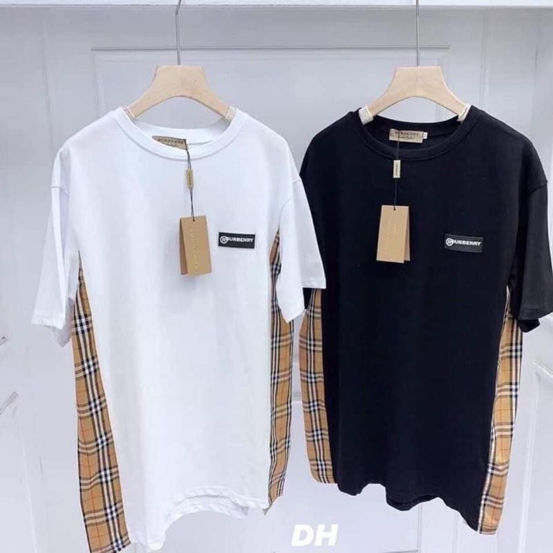 Áo phối kẻ xườn