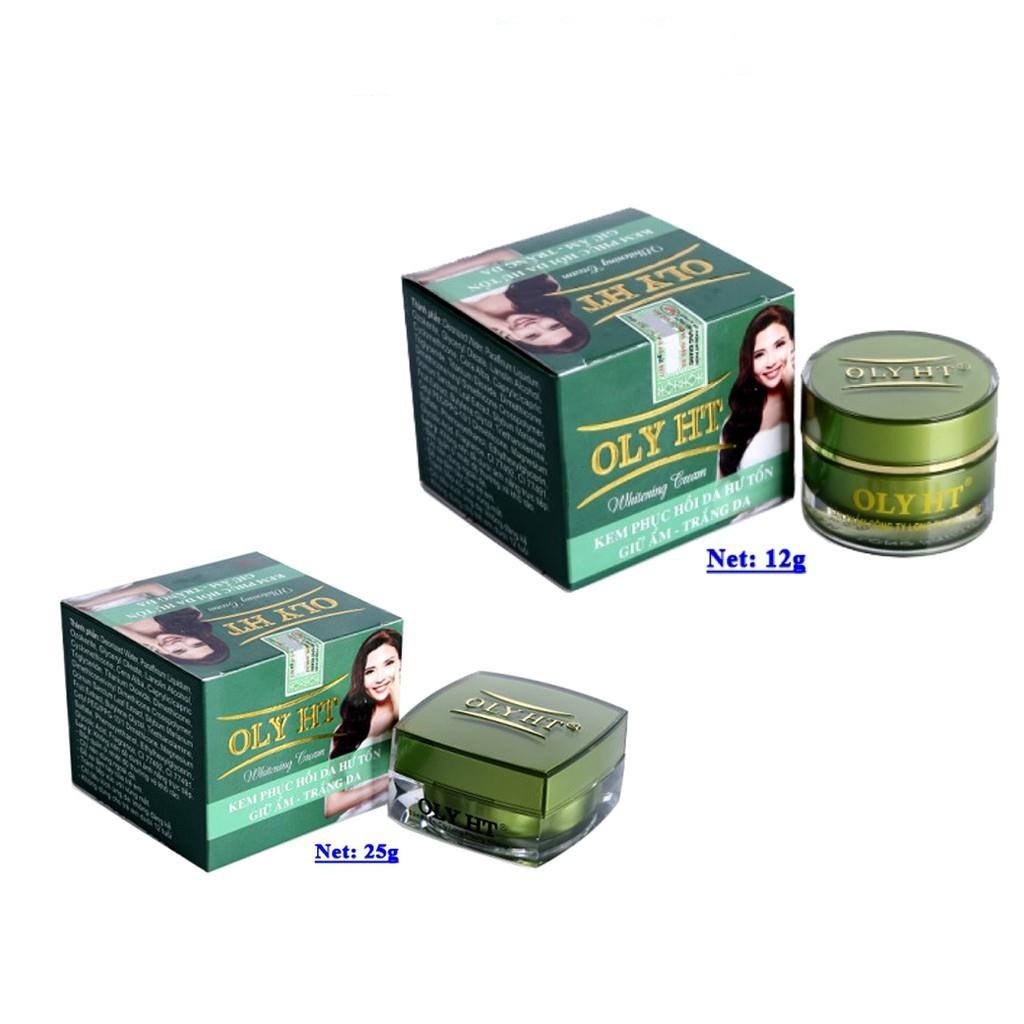 Kem phục hồi da hư tổn - giúp giữ ẩm trắng da và chống nắng OLY HT - Hàng Chính Hãng