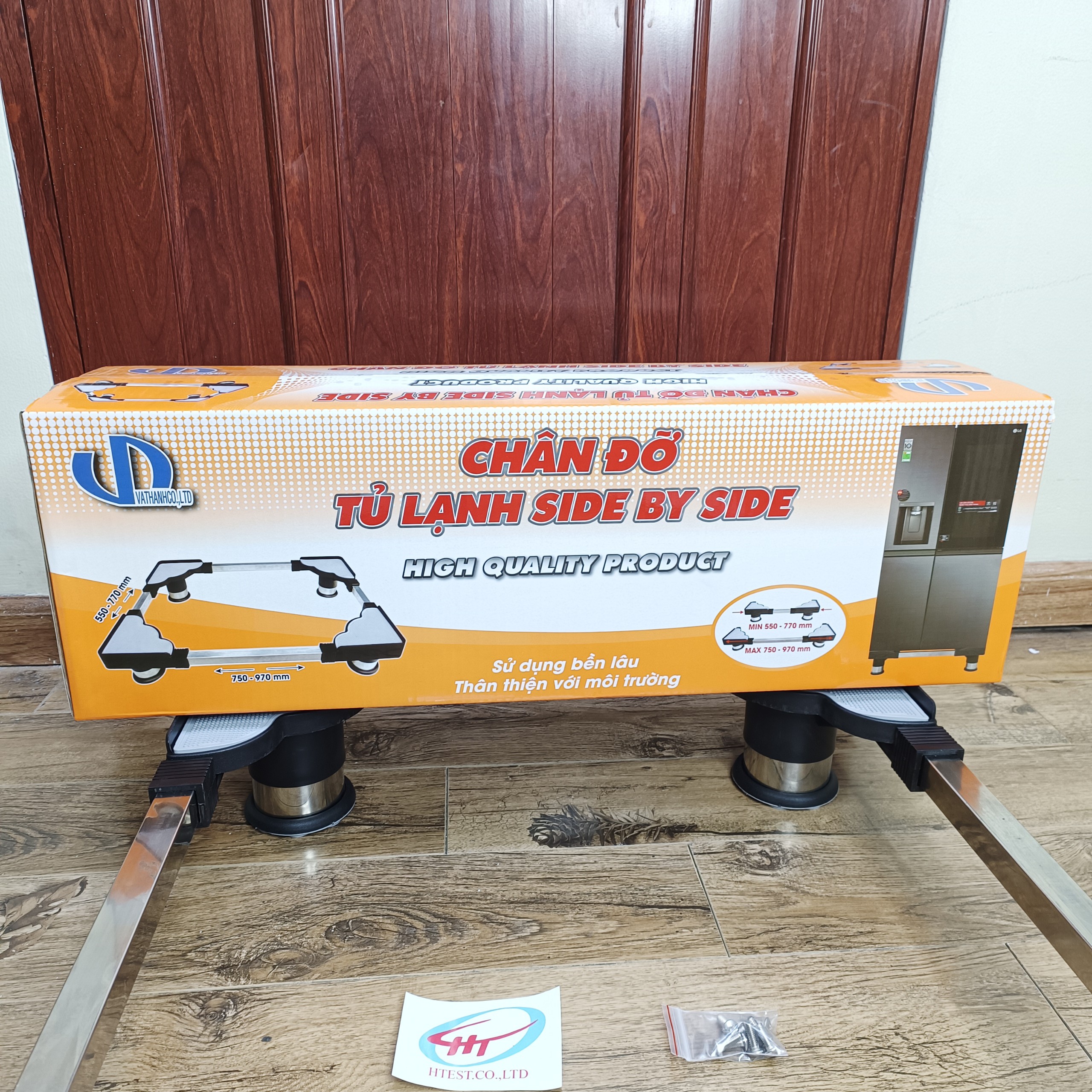 Chân đỡ Tủ lạnh - Máy giặt Cỡ Đại VT42 550mm x 970mm