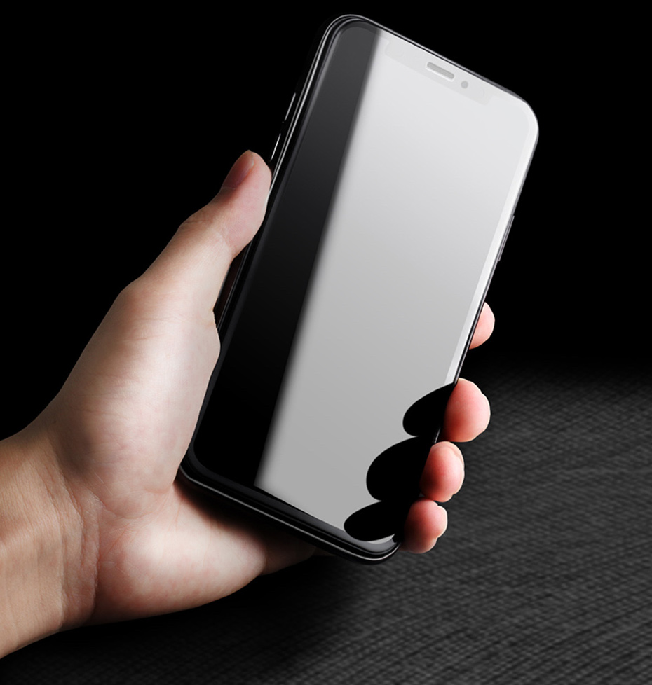 Miếng dán kính cường lực 3D chống nhìn trộm cho iPhone 12 / 12 Pro hiệu Benks (mỏng 0.3mm, cảm ứng mượt, độ trong tuyệt đối, chống mọi va đập) - Hàng chính hãng