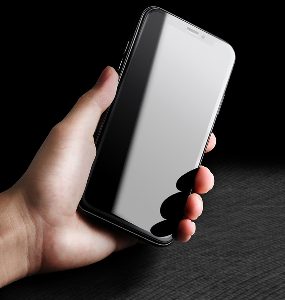 Miếng dán kính cường lực 3D chống nhìn trộm cho iPhone 12 / 12 Pro hiệu Benks - Hàng chính hãng