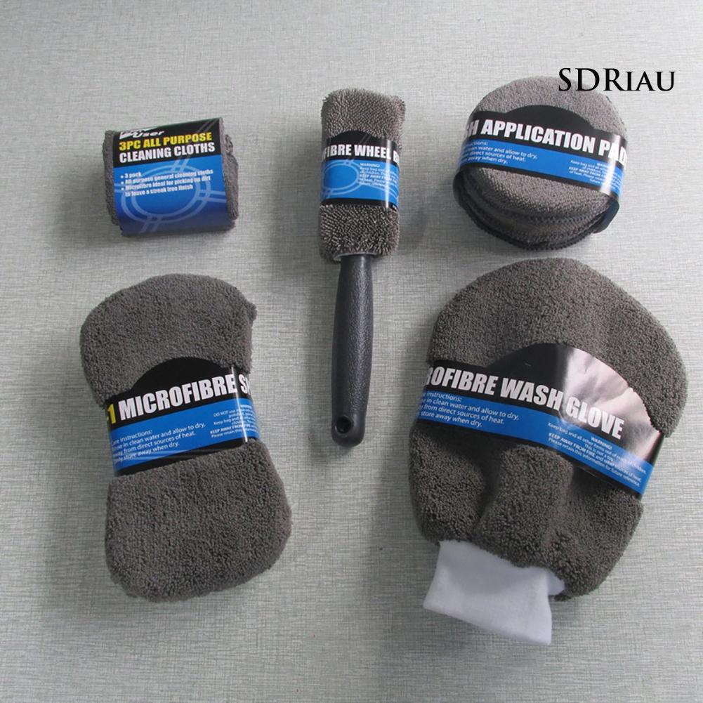 Set 9 Găng Tay Vệ Sinh Xe Ô Tô Tiện Lợi
