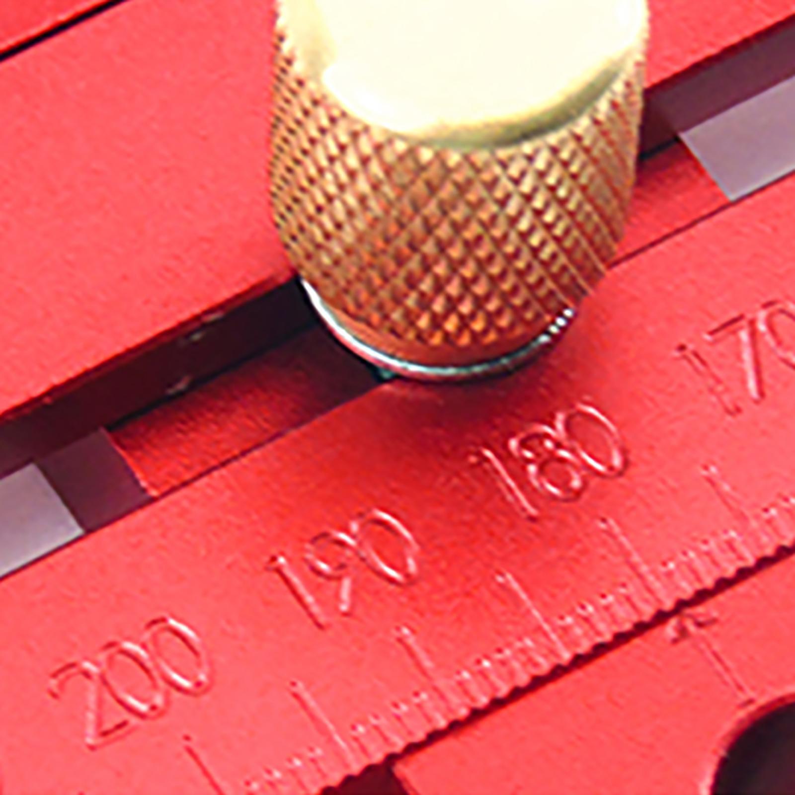 Precision Woodworking Scribe Ruler Gauge for Woodworking Measuring Carpenter