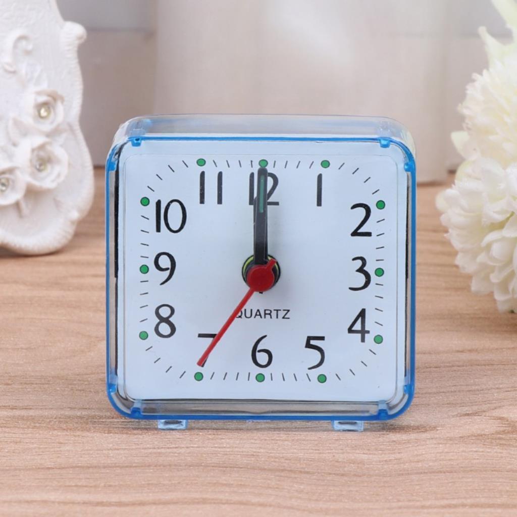 Đồng hồ báo thức mini, đồng hồ để bàn đẹp cute giá rẻ Kaka Decor - Tặng Pin
