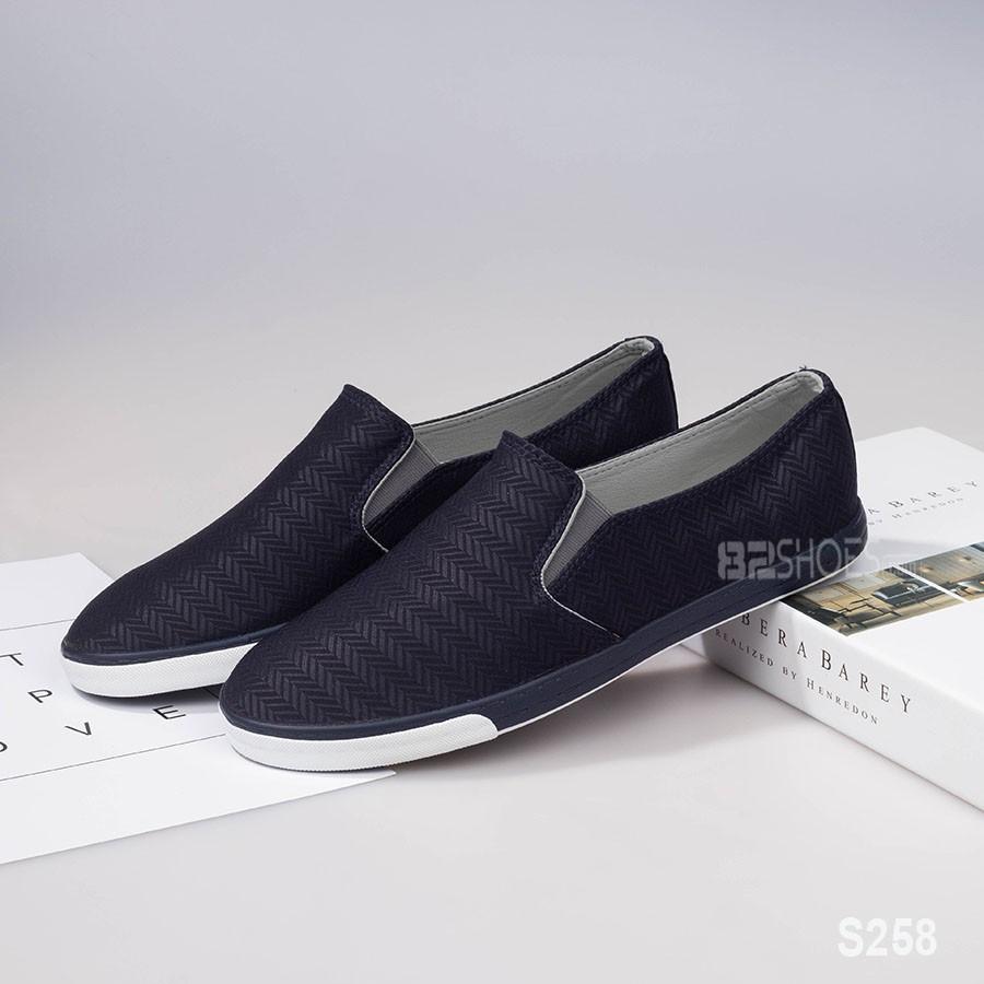 Giày lười nam - Slip on nam vải - Mã S258