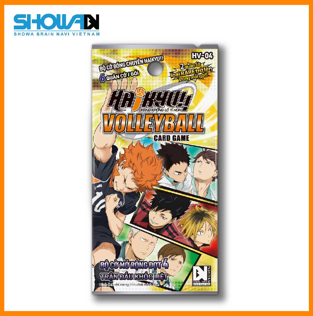 Gói cờ mở rộng HV-04 - Bộ cờ bóng chuyền HAIKYU - 6 Quân cờ / Gói