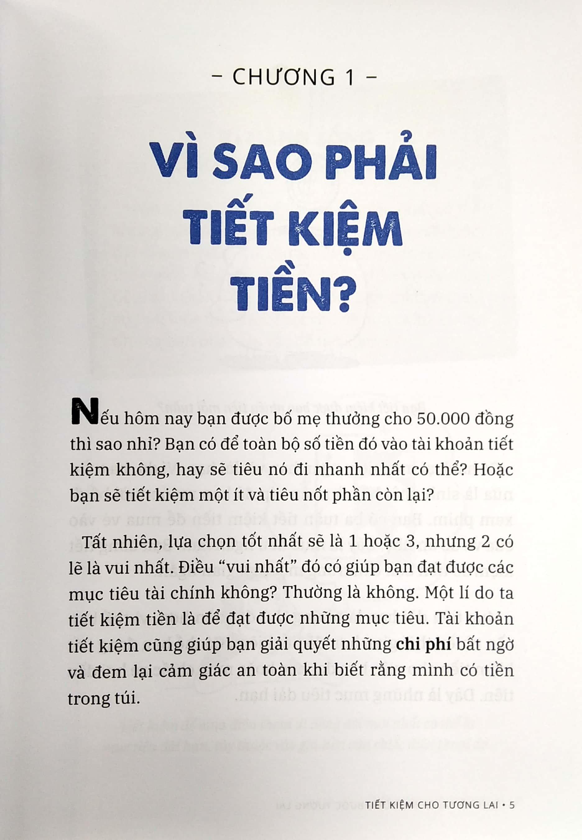 Hiểu Về Tài Chính, Vững Bước Tương Lai - Tiết Kiệm Cho Tương Lai