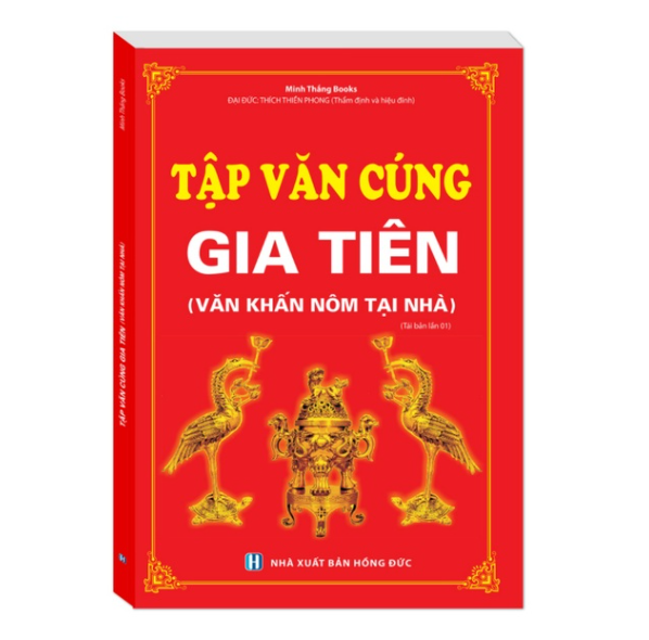 Sách - Tập văn cúng gia tiên (Văn khấn nôm tại nhà) - BOOKCITY