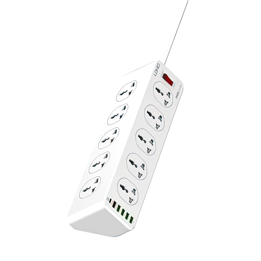 Ổ CẮM ĐIỆN 10 CỔNG 2500W LDNIO SC10610 - HÀNG CHÍNH HÃNG